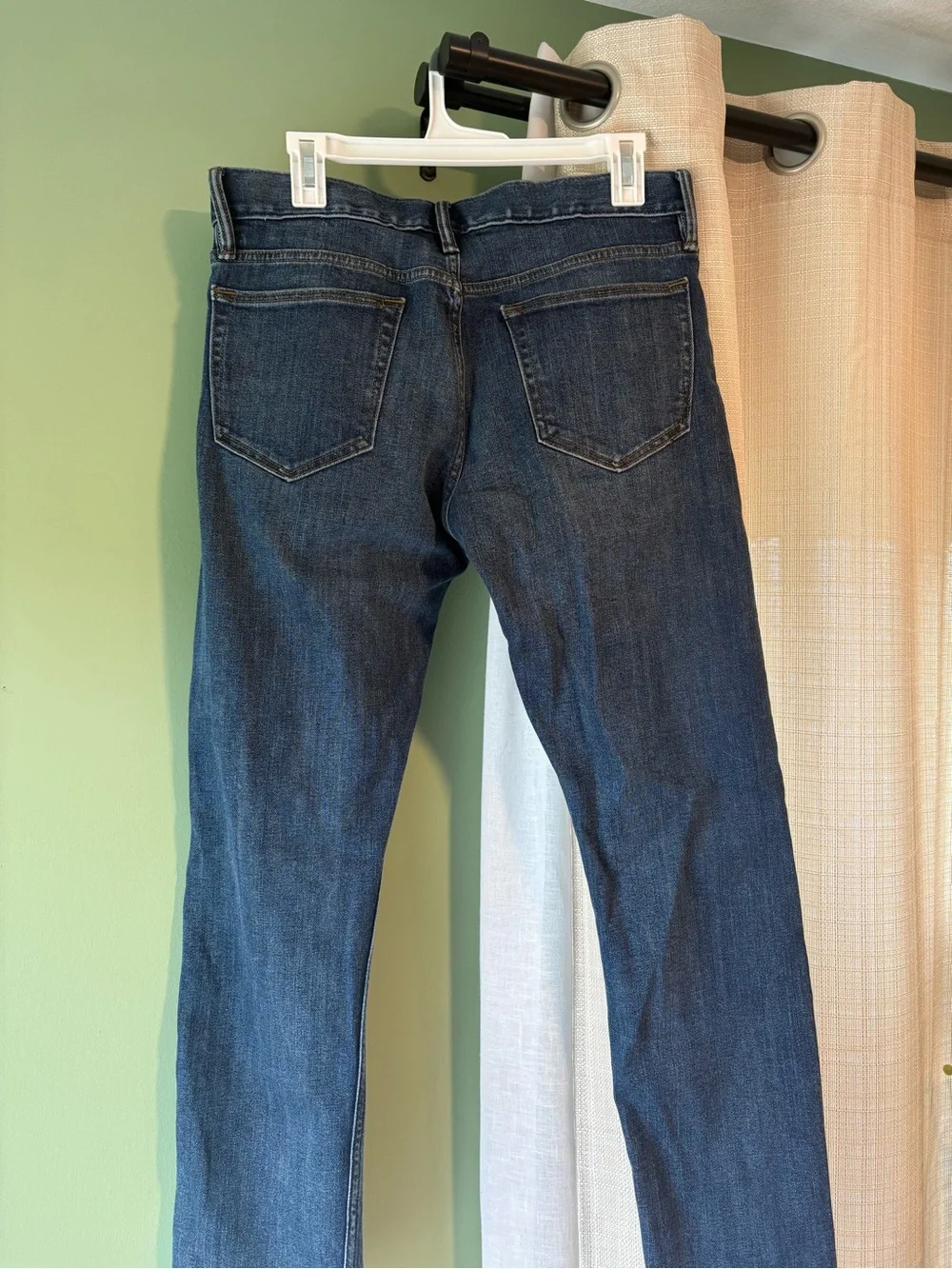 Banana Republic Men's Slim Jeans in Dark Blue Wash